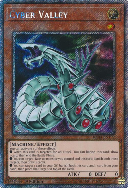 Cyber Valley (Platinum Secret Rare) [RA03-EN192] Platinum Secret Rare | RetroPlay Games