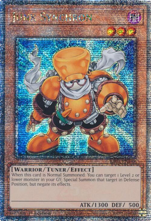 Junk Synchron (Quarter Century Secret Rare) [RA03-EN199] Quarter Century Secret Rare | RetroPlay Games