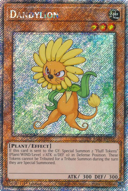Dandylion (Platinum Secret Rare) [RA03-EN211] Platinum Secret Rare | RetroPlay Games