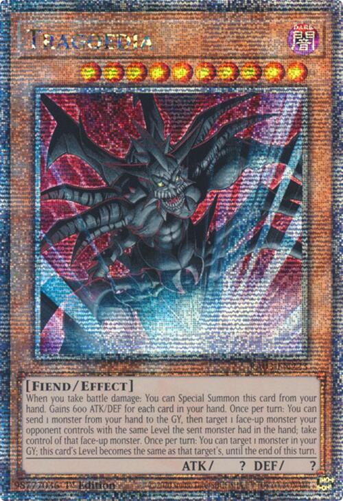 Tragoedia (Quarter Century Secret Rare) [RA03-EN223] Quarter Century Secret Rare | RetroPlay Games