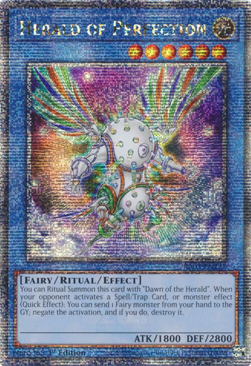 Herald of Perfection (Quarter Century Secret Rare) [RA03-EN237] Quarter Century Secret Rare | RetroPlay Games