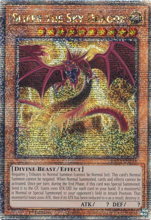 Slifer the Sky Dragon (Quarter Century Secret Rare) [RA03-EN244] Quarter Century Secret Rare | RetroPlay Games