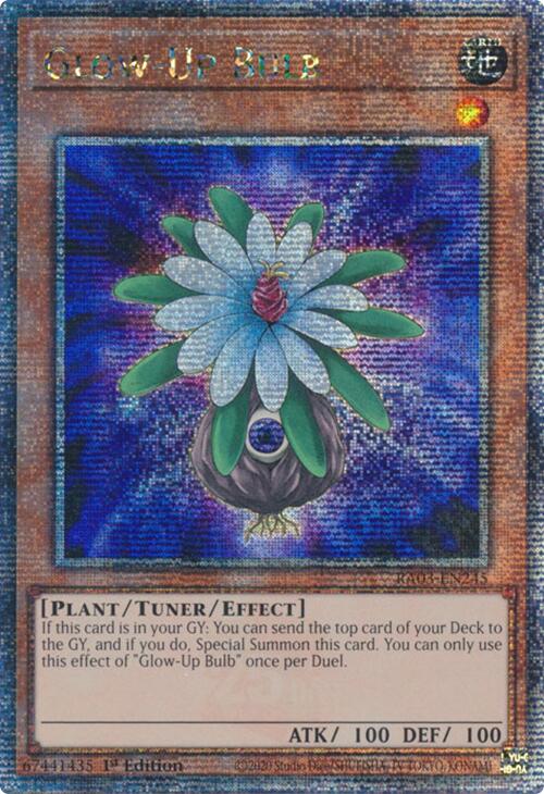 Glow-Up Bulb (Quarter Century Secret Rare) [RA03-EN245] Quarter Century Secret Rare | RetroPlay Games