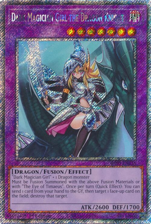 Dark Magician Girl the Dragon Knight (Platinum Secret Rare) [RA03-EN258] Platinum Secret Rare | RetroPlay Games