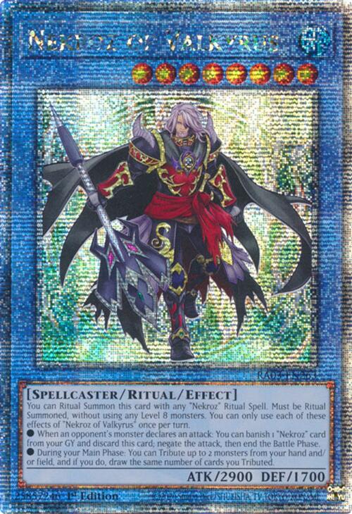 Nekroz of Valkyrus (Quarter Century Secret Rare) [RA03-EN263] Quarter Century Secret Rare | RetroPlay Games