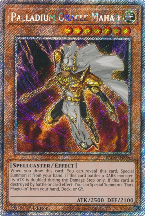 Palladium Oracle Mahad (Platinum Secret Rare) [RA03-EN266] Platinum Secret Rare | RetroPlay Games