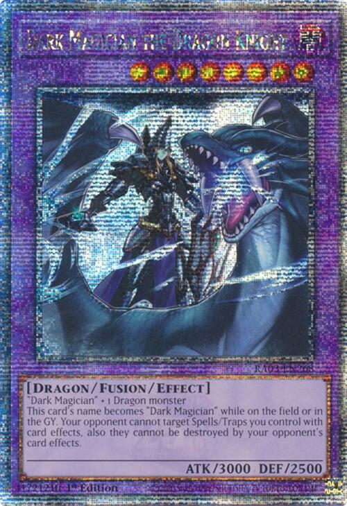 Dark Magician the Dragon Knight (Quarter Century Secret Rare) [RA03-EN268] Quarter Century Secret Rare | RetroPlay Games