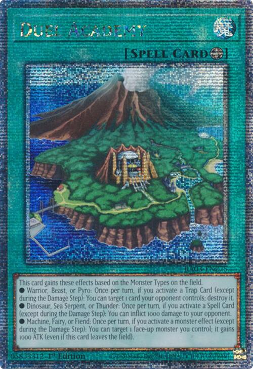 Duel Academy (card) (Quarter Century Secret Rare) [RA03-EN275] Quarter Century Secret Rare | RetroPlay Games