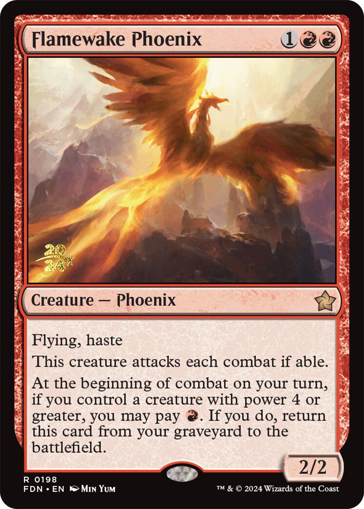 Flamewake Phoenix [Foundations Prerelease Promos] | RetroPlay Games