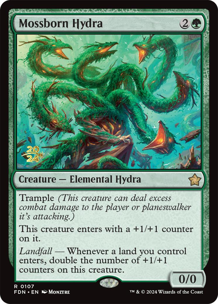 Mossborn Hydra [Foundations Prerelease Promos] | RetroPlay Games