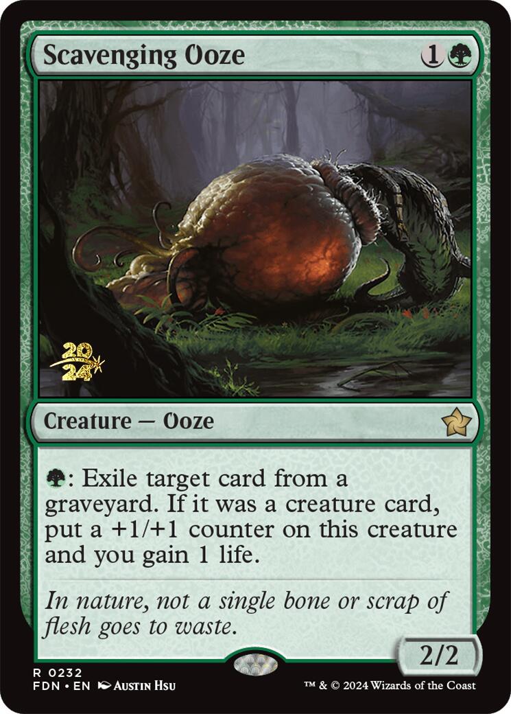 Scavenging Ooze [Foundations Prerelease Promos] | RetroPlay Games