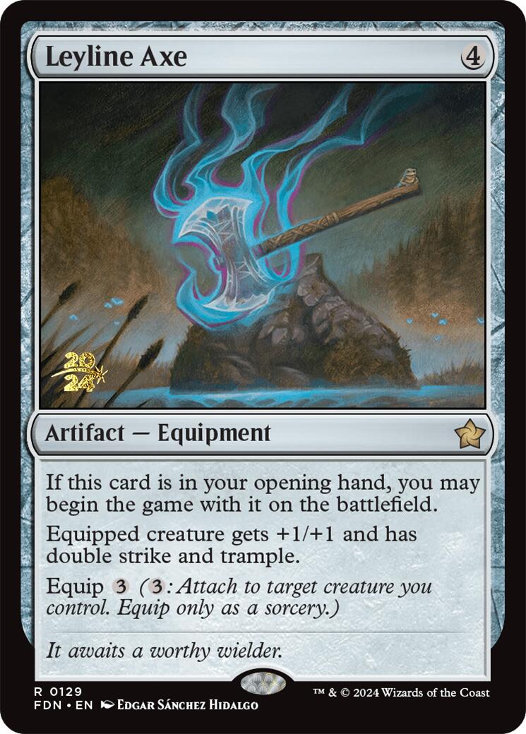 Leyline Axe [Foundations Prerelease Promos] | RetroPlay Games