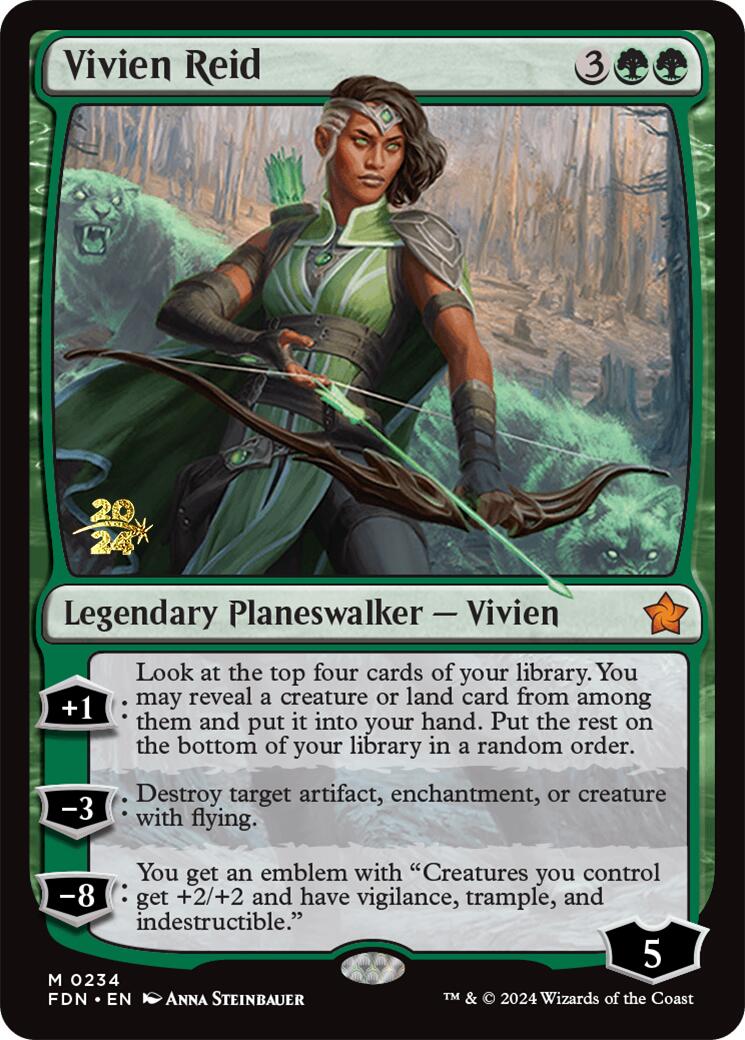 Vivien Reid [Foundations Prerelease Promos] | RetroPlay Games