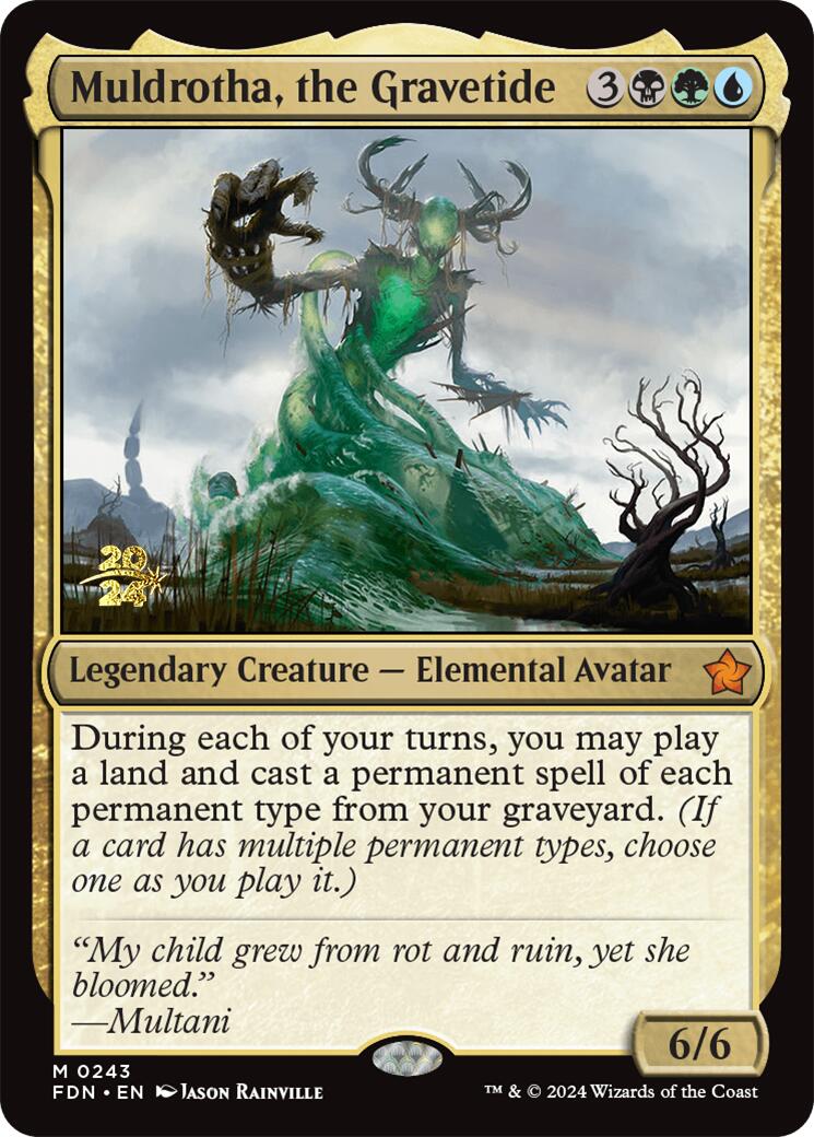 Muldrotha, the Gravetide [Foundations Prerelease Promos] | RetroPlay Games