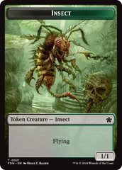 Goblin // Insect Doubled-Sided Token [Foundations Tokens] | RetroPlay Games