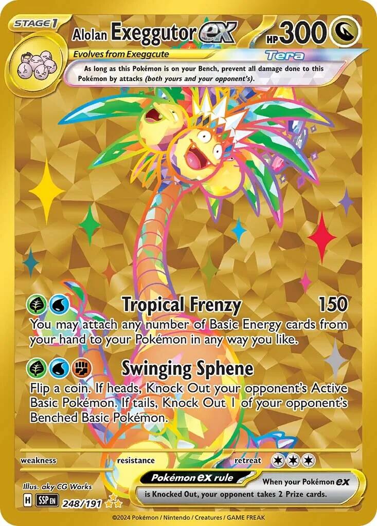 Alolan Exeggutor ex (248/191) [Scarlet & Violet: Surging Sparks] | RetroPlay Games