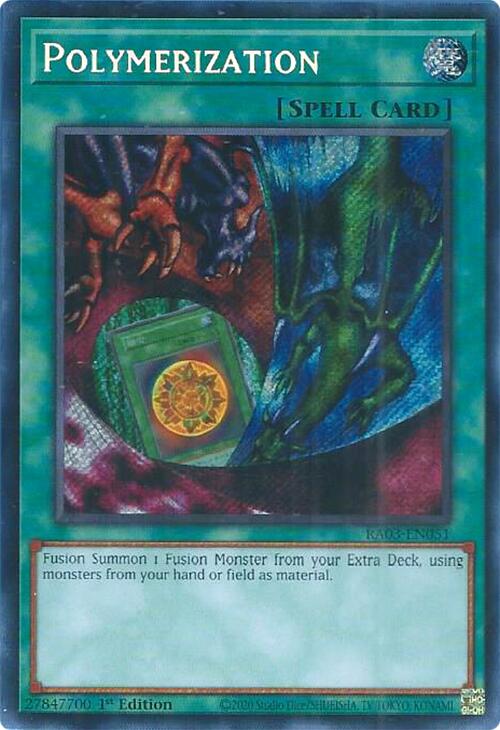 Polymerization (Alternate Art) (Secret Rare) [RA03-EN051] Secret Rare | RetroPlay Games