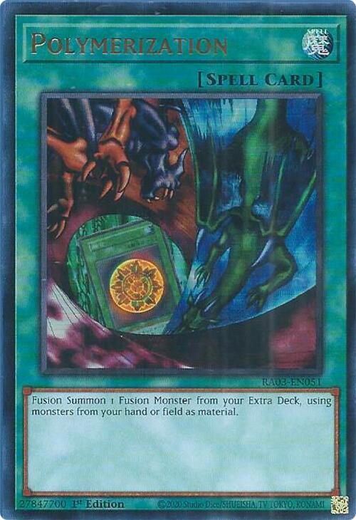 Polymerization (Alternate Art) (UR) [RA03-EN051] Ultra Rare | RetroPlay Games