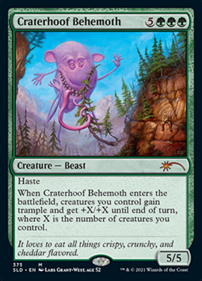 Craterhoof Behemoth (375) [Secret Lair Drop Series] | RetroPlay Games