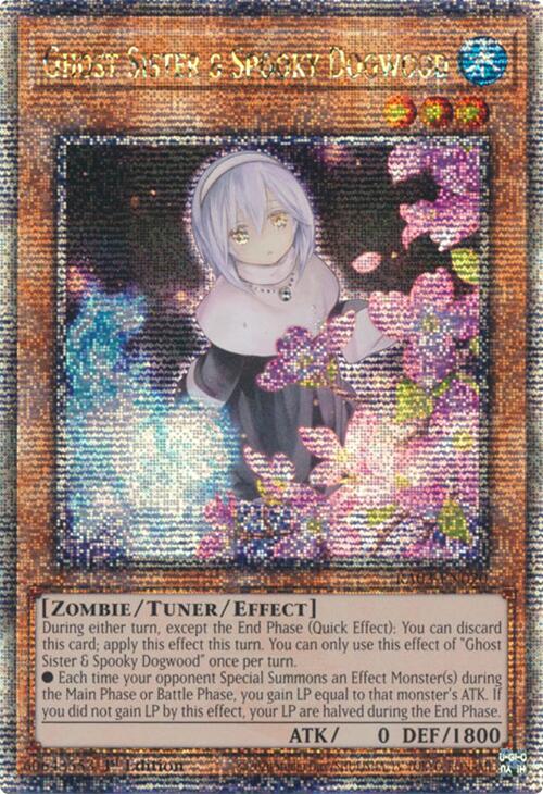 Ghost Sister & Spooky Dogwood (Alternate Art) (Quarter Century Secret Rare) [RA03-EN020] Quarter Century Secret Rare | RetroPlay Games