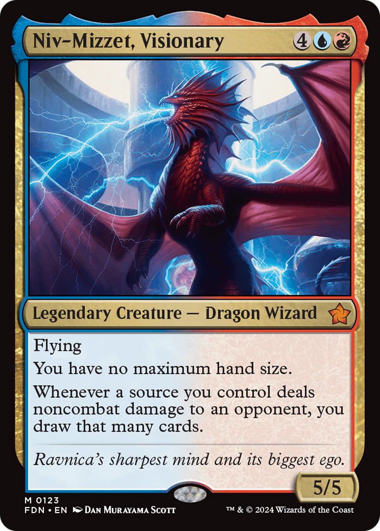 Niv-Mizzet, Visionary [Foundations] | RetroPlay Games