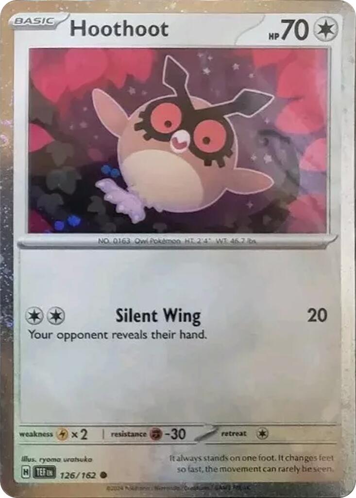 Hoothoot (126/162) (Cosmos Holo) [Scarlet & Violet: Black Star Promos] | RetroPlay Games