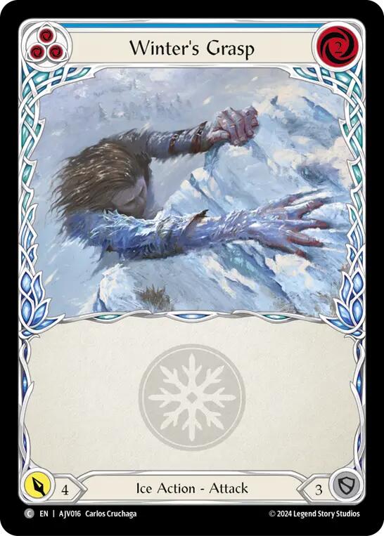 Winter's Grasp (Blue) [AJV016] (Armory Deck: Jarl Vetreidi) | RetroPlay Games