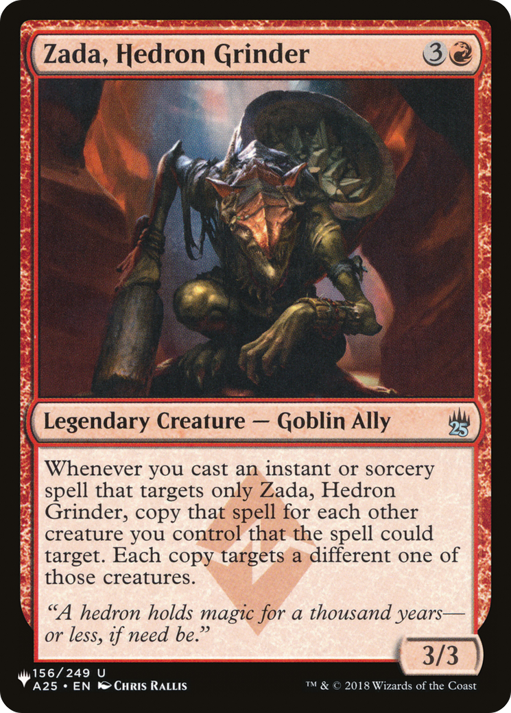 Zada, Hedron Grinder [The List Reprints] | RetroPlay Games