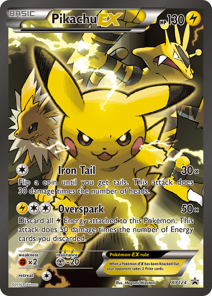 Pikachu EX (XY124) [XY: Black Star Promos] | RetroPlay Games