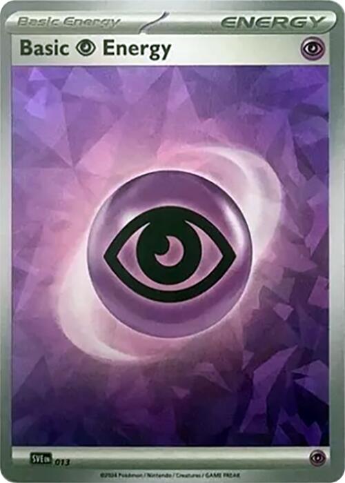 Basic Psychic Energy (013) (Cracked Ice Holo) [Scarlet & Violet: Stellar Crown] | RetroPlay Games
