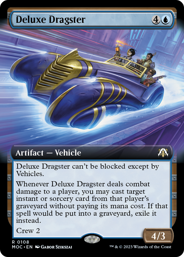 Deluxe Dragster (Extended Art) [March of the Machine Commander] | RetroPlay Games