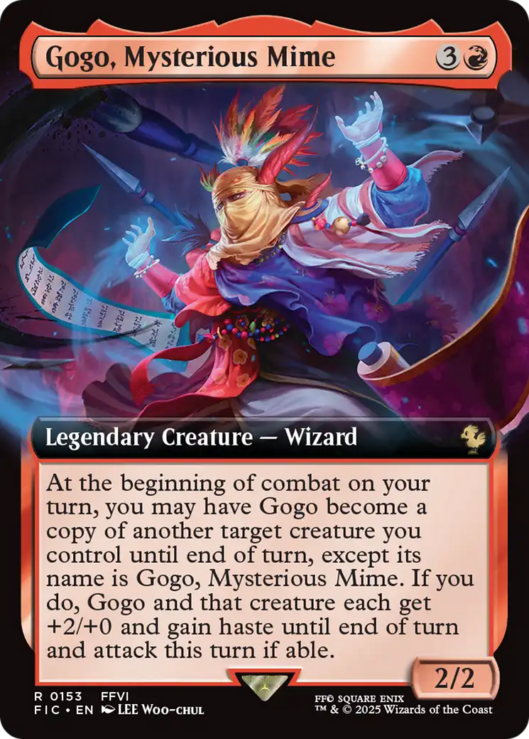 Gogo, Mysterious Mime (Extended Art) [FINAL FANTASY Commander] | RetroPlay Games