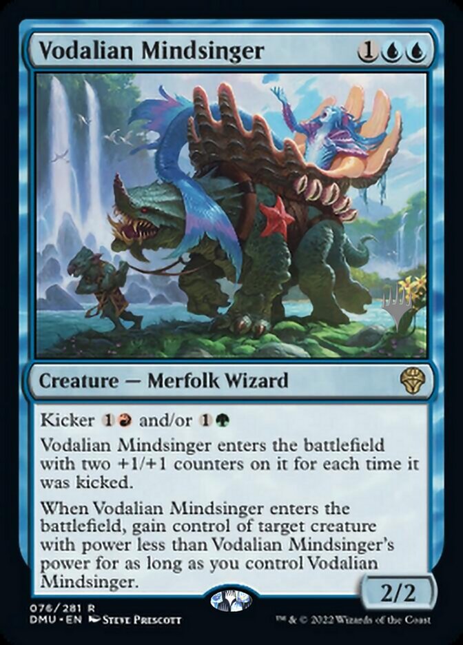 Vodalian Mindsinger (Promo Pack) [Dominaria United Promos] | RetroPlay Games