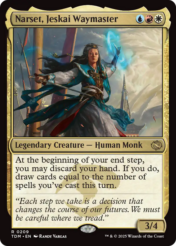 Narset, Jeskai Waymaster [Tarkir: Dragonstorm] | RetroPlay Games