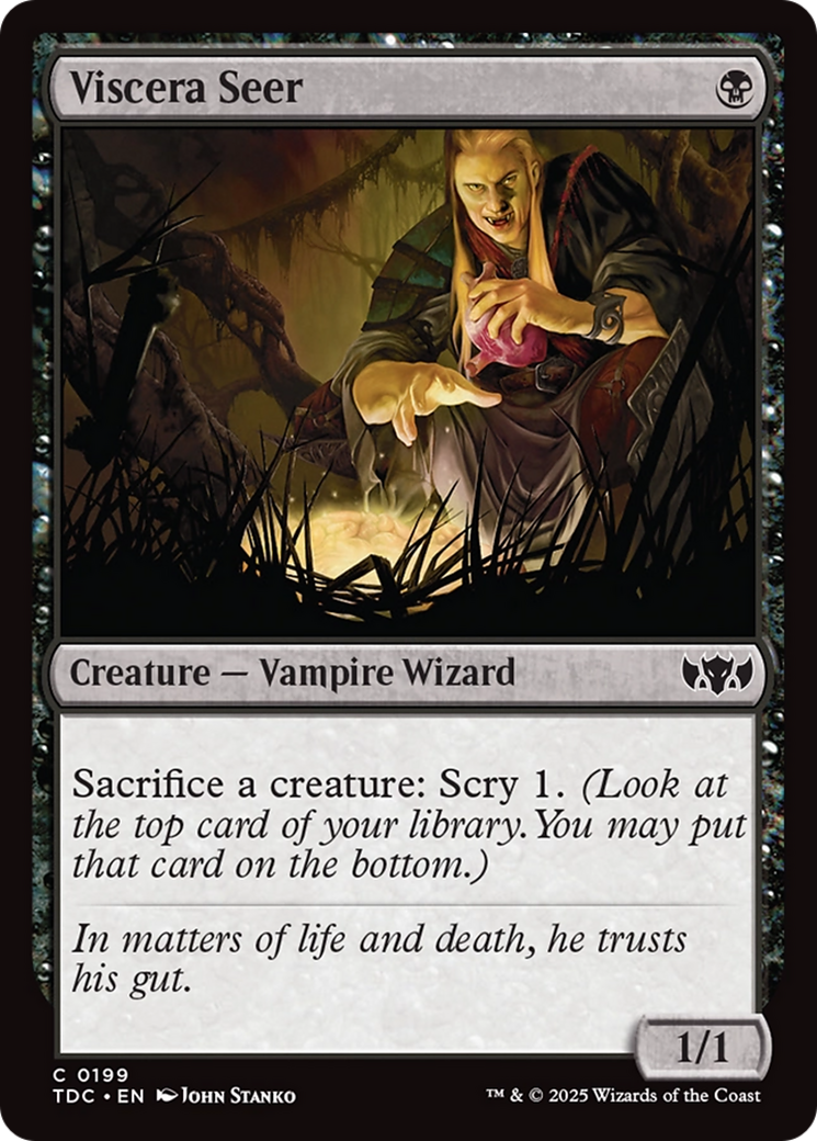 Viscera Seer [Tarkir: Dragonstorm Commander] | RetroPlay Games