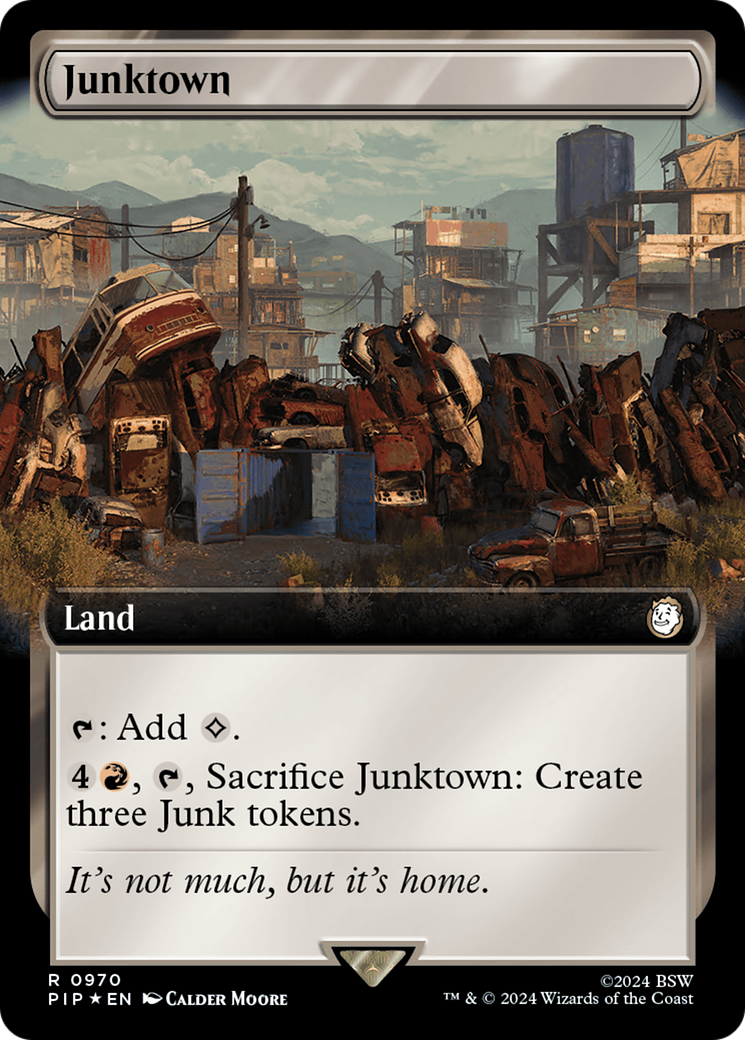 Junktown (Extended Art) (Surge Foil) [Fallout] | RetroPlay Games