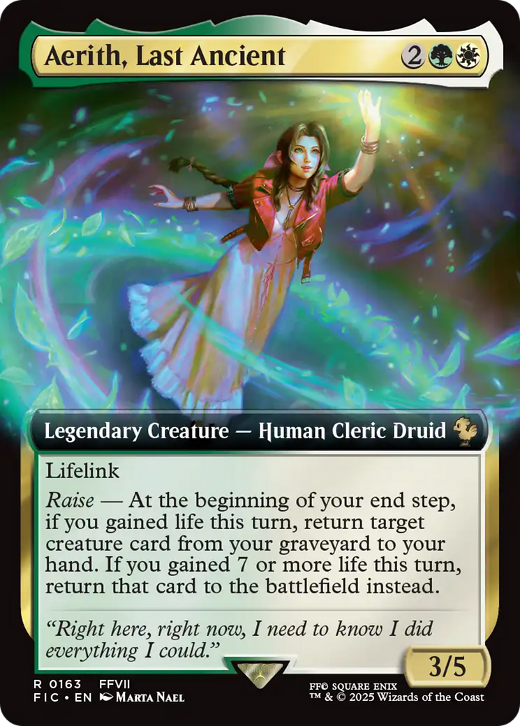 Aerith, Last Ancient (Extended Art) [FINAL FANTASY Commander] | RetroPlay Games