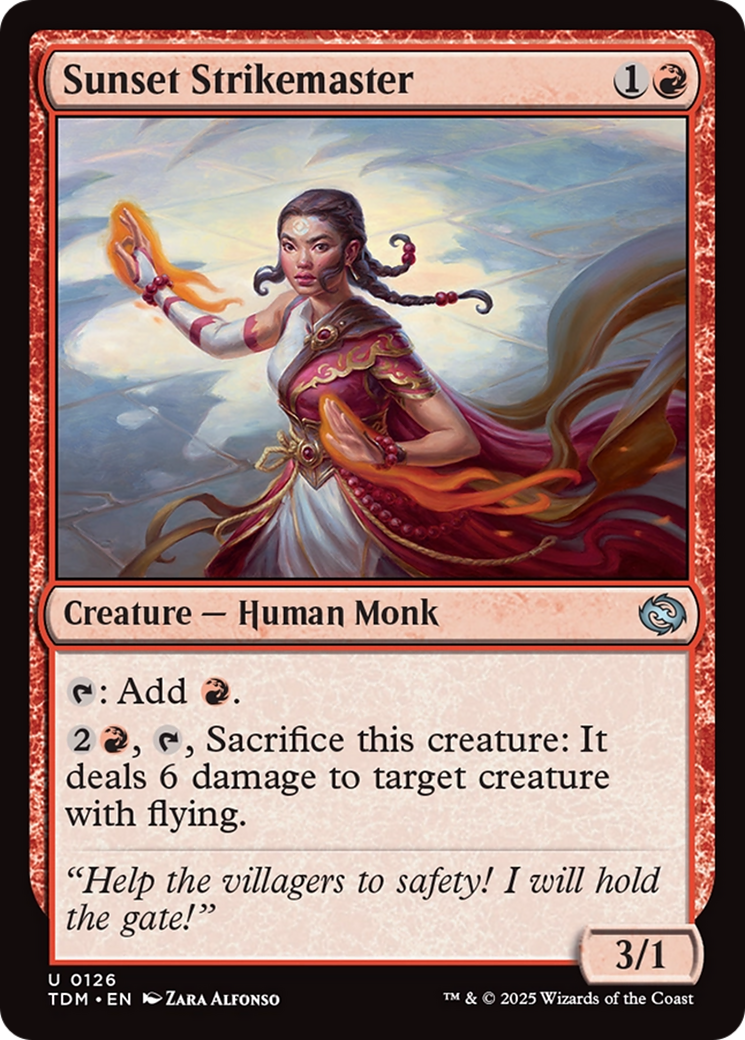 Sunset Strikemaster [Tarkir: Dragonstorm] | RetroPlay Games