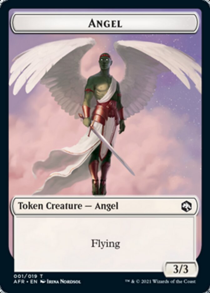 Angel Token [Dungeons & Dragons: Adventures in the Forgotten Realms Tokens] | RetroPlay Games