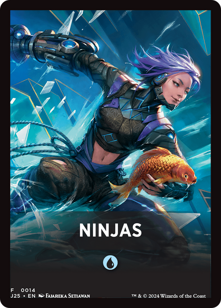 Ninjas Theme Card [Foundations Jumpstart Front Cards] | RetroPlay Games
