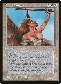 Serra Angel (Oversized) [Oversize Cards] | RetroPlay Games