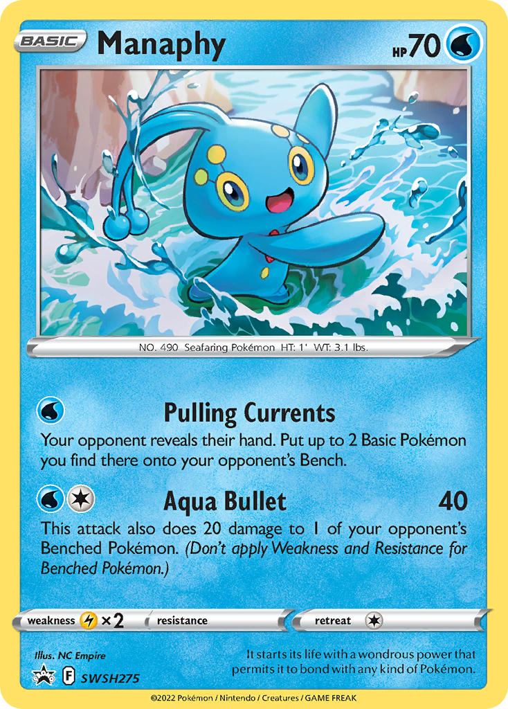 Manaphy (SWSH275) [Sword & Shield: Black Star Promos] | RetroPlay Games