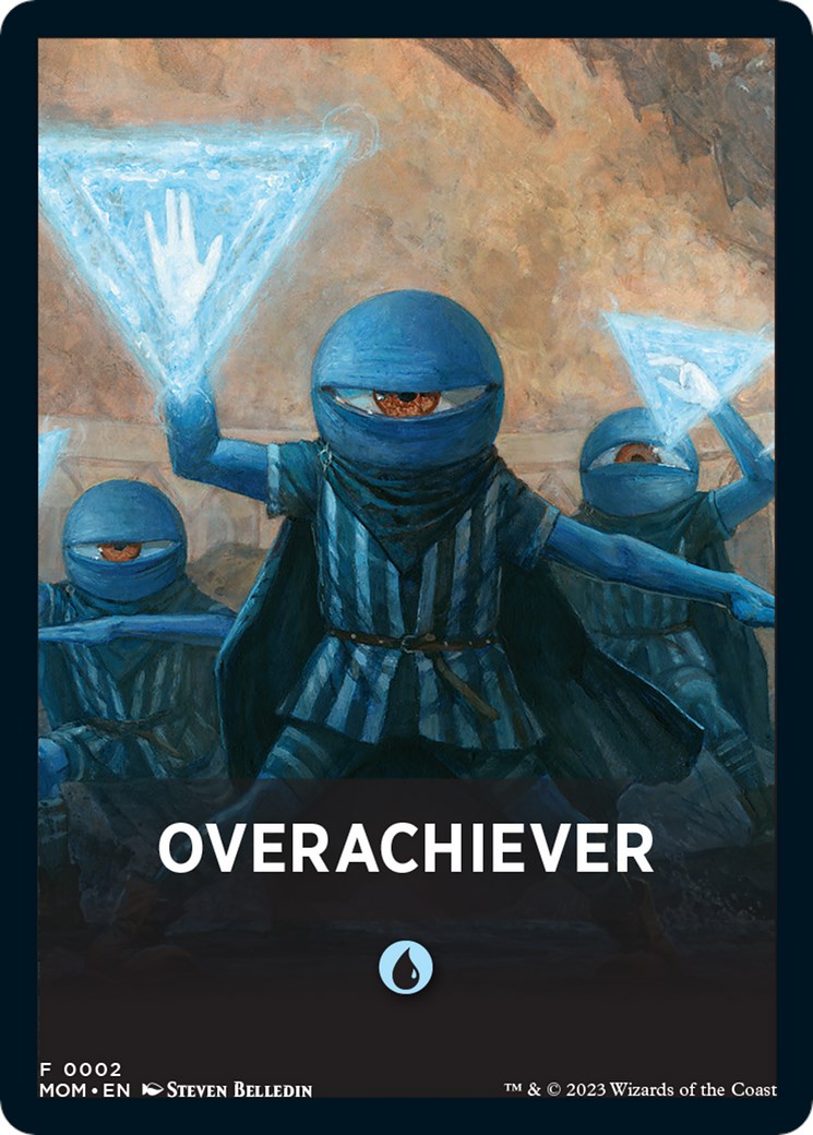 Overachiever Theme Card [March of the Machine Tokens] | RetroPlay Games