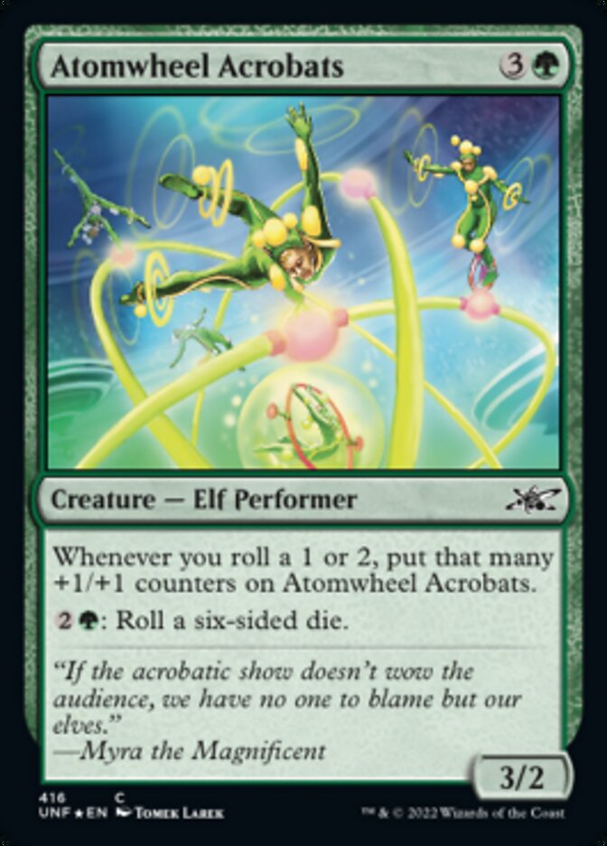 Atomwheel Acrobats (Galaxy Foil) [Unfinity] | RetroPlay Games