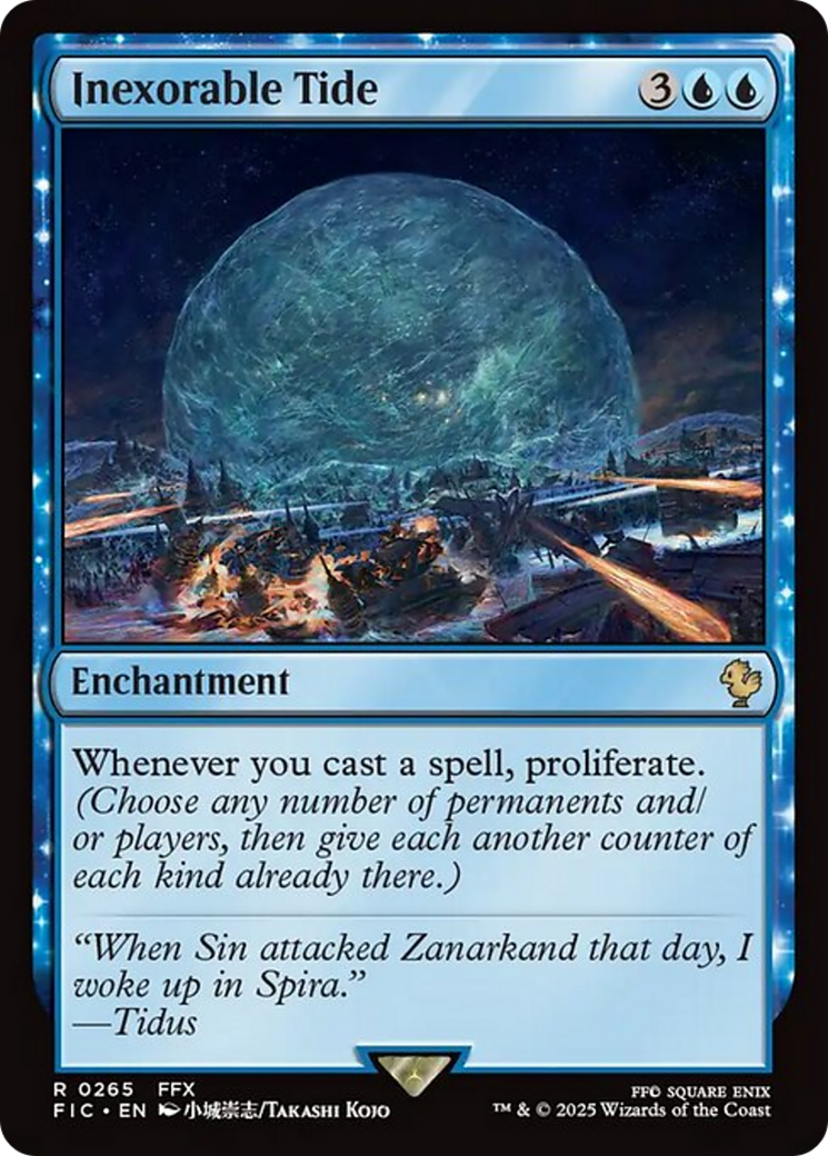 Inexorable Tide [FINAL FANTASY Commander] | RetroPlay Games