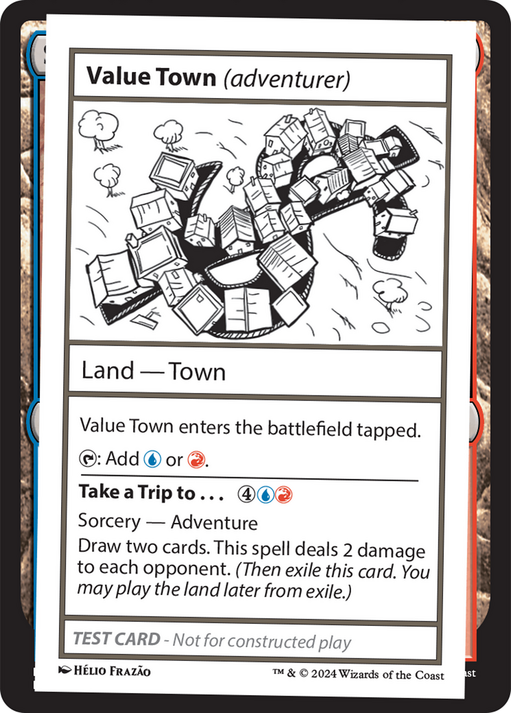 Value Town (adventurer) [Mystery Booster 2 Playtest Cards] | RetroPlay Games