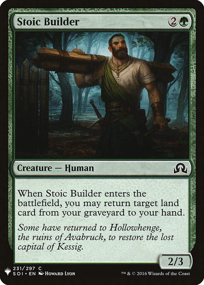 Stoic Builder [Mystery Booster] | RetroPlay Games
