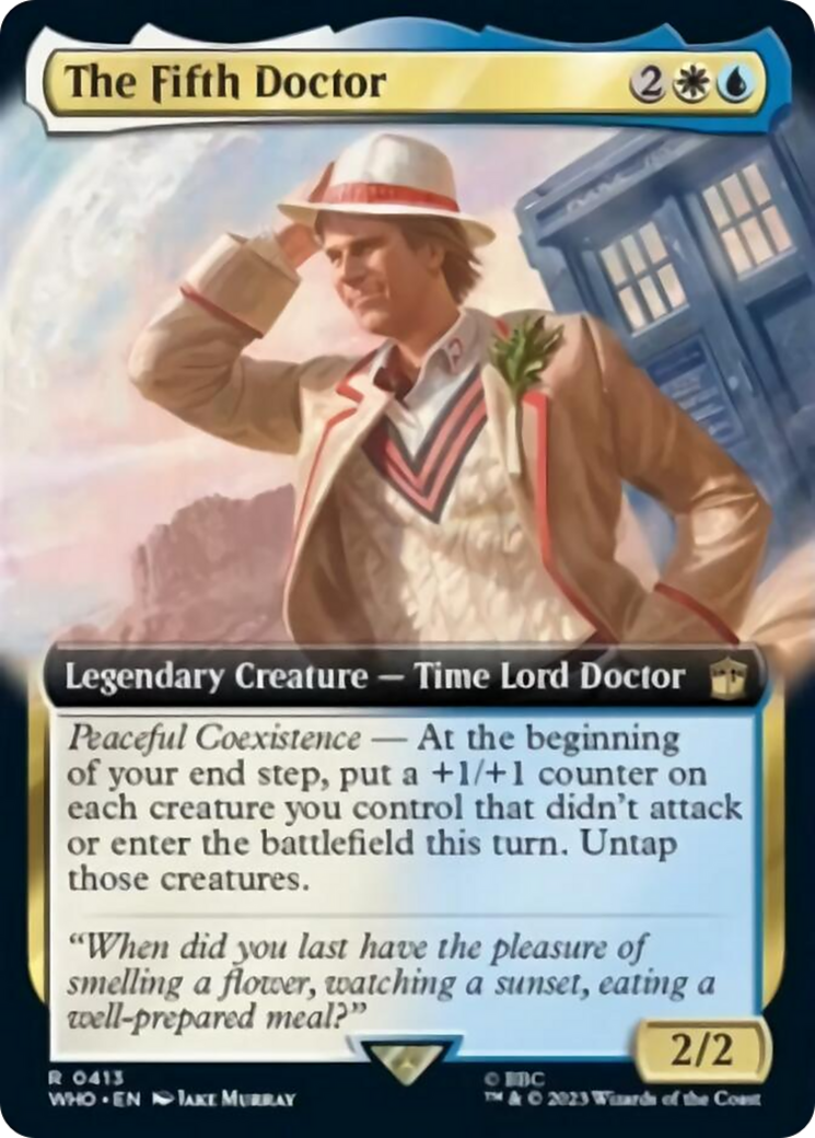 The Fifth Doctor (Extended Art) [Doctor Who] | RetroPlay Games