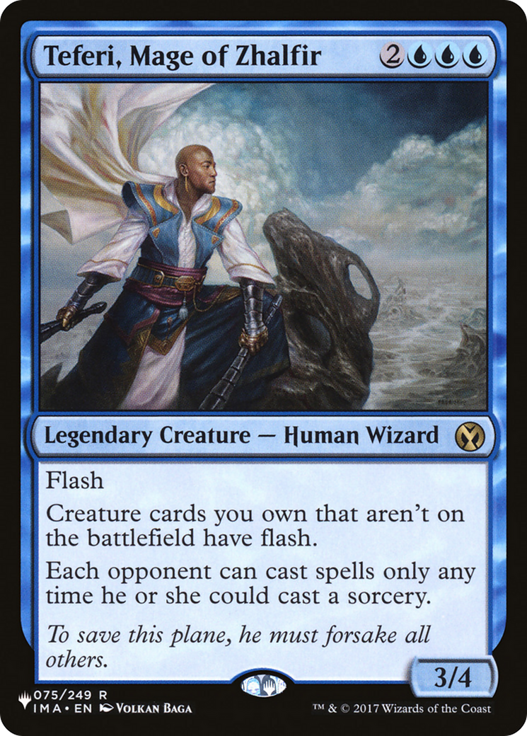 Teferi, Mage of Zhalfir [The List Reprints] | RetroPlay Games