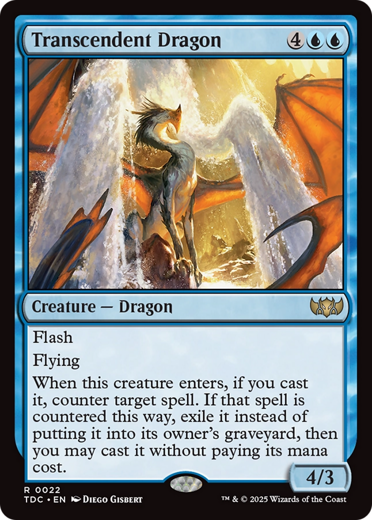 Transcendent Dragon [Tarkir: Dragonstorm Commander] | RetroPlay Games